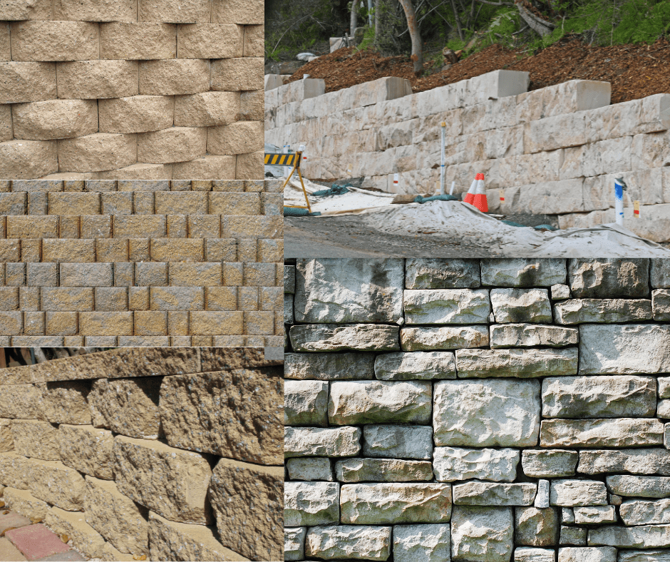 retaining wall installation near me - retaining wall materials